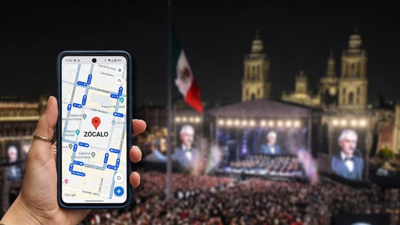 ¿Cómo llegar al concierto GRATIS de Andrea Bocelli en el Zócalo? Rutas, cierres y alternativas viales