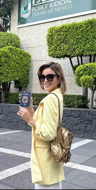 Aleska Génesis compartió que ya tiene su pasaporte. (Foto: Instagram @aleskagenesis)