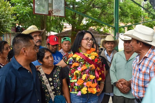 ‘Somos raza, somos pueblo’: Esthela Damián respalda a las comunidades de la montaña en Guerrero