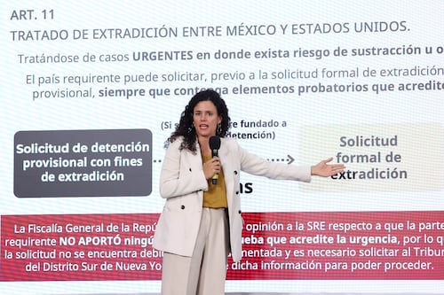¿EU pidió extradición de Rubén Rocha? Luisa María Alcalde explica solicitud del Departamento de Justicia