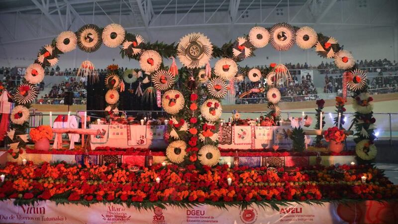 Veracruz pone el altar de Día de Muertos más grande del mundo: esta es su ubicación