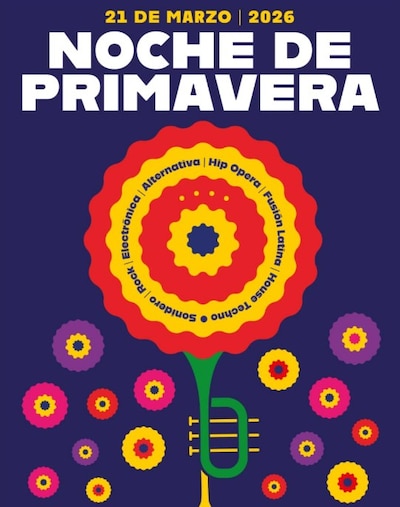 El Festival Noche de Primavera se lleva a cabo en la CDMX durante dos días en marzo de 2026. (Foto: GOBCDMX)