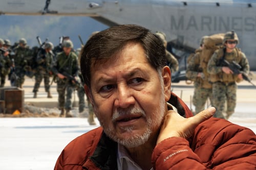 Noroña afirma que marinos de EU no deben entrar a México ‘ni para plantar arbolitos’