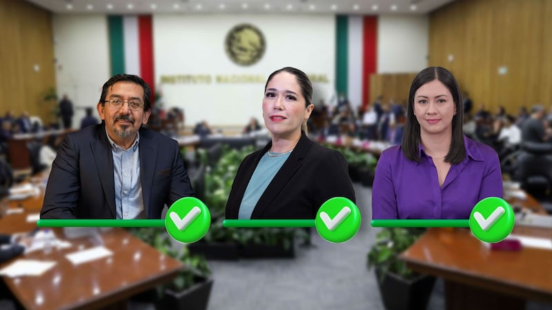 INE tendrá nuevos consejeros: Diputados aprueban la terna con Arturo Chávez, Denisse Puga y Blanca Cruz