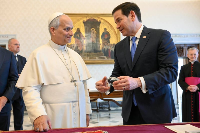 EU ‘se reconcilia’ con el papa León XIV: Marco Rubio ‘promete’ promover la paz pese a guerra con Irán