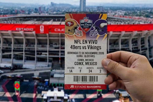 ¡Niners y Vikings hacen sold out! Boletos para la NFL en México se agotan en una hora