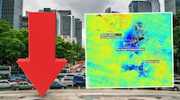 (MAPA) La CDMX se hunde más de 2 cm al mes: Así lo revela nuevo satélite de la NASA