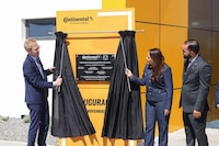 Tere Jiménez inaugura segunda planta de Continental en Aguascalientes; la inversión fue de 90 mdd