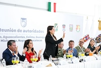 Tere Jiménez y gobernadores del centro-occidente se reúnen para fortalecer las estrategias de seguridad
