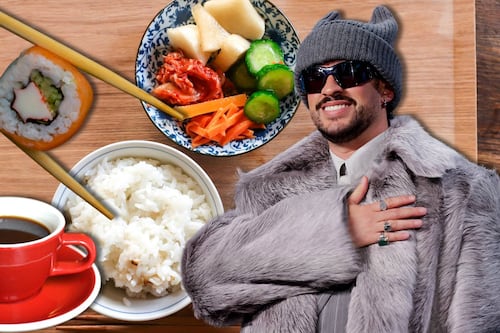 Desayuna huevos revueltos y café: Así es la dieta de Bad Bunny, la estrella del Super Bowl XL