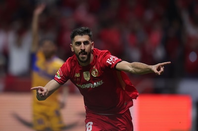 Paulinho lidera a Toluca en la semifinal contra LAFC en la Concachampions. (Foto: Cuartoscuro).