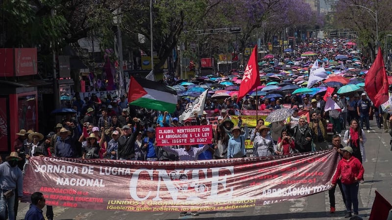 Marchas por Día del Trabajo en CDMX: ¿A qué hora inicia la movilización de la CNTE y qué calles cerrará?