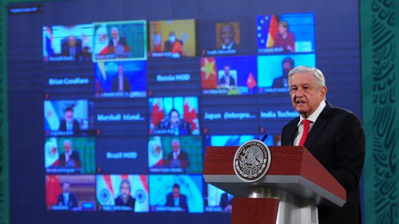 Sembrando Vida, acabar con exportación de petróleo y modernizar hidroeléctricas, los temas de AMLO en cumbre climática de Biden