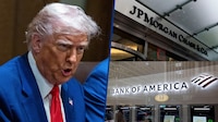 ¿Discriminación a la inversa? Trump acusa a JPMorgan y BofA de rechazar su dinero por motivos políticos