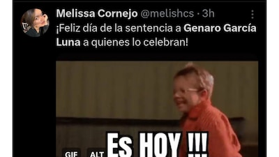 Memes de la sentencia de Genaro García Luna. (Foto: Redes Sociales)
