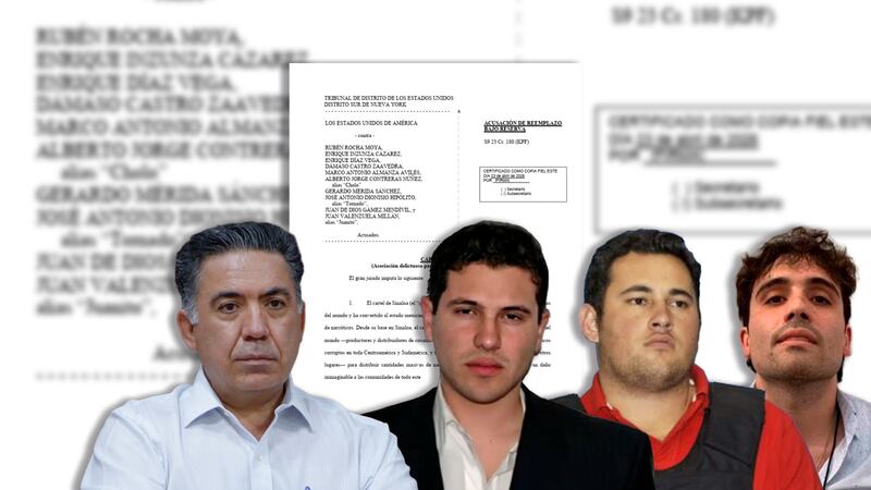 ¿Qué papel tuvo Enrique Inzunza en las reuniones con Los Chapitos, según la acusación de EU?