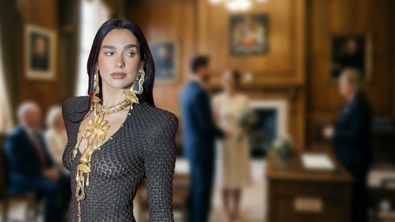 Con menos de 10 personas: Así fue la discreta boda de Dua Lipa y Callum Turner