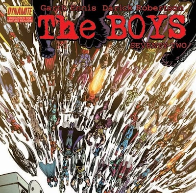 El último cómic de 'The Boys' es el número 72, publicado en 2012. (Foto: Amazon)