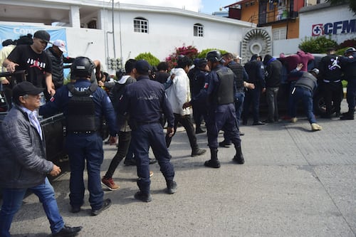 Detienen a 33 en operativo en Cooperativa Cruz Azul en Hidalgo