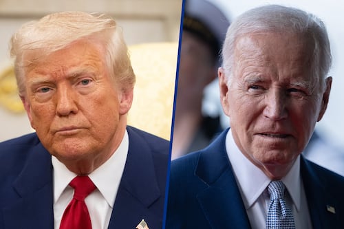 Trump critica a esposa de Joe Biden por no ayudarlo cuando creyó que sufría un derrame