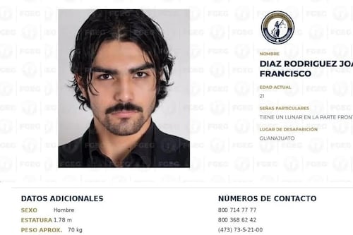 Localizan sin vida a Joan Francisco Díaz, estudiante de la Universidad de Guanajuato