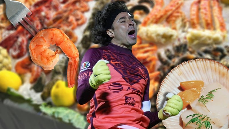¿Y si sí… nos echamos unos mariscos? Así es Los Arcos, restaurante con el que Memo Ochoa celebró
