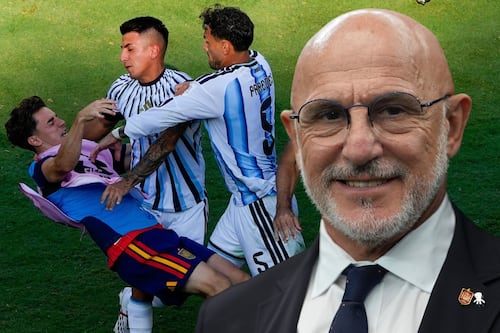 ‘Intolerable e inadmisible’: Luis de la Fuente critica provocaciones de Argentina tras victoria de España