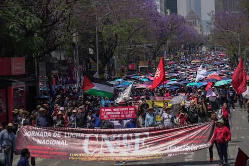 Maestros de la CNTE amenazan con megamarcha para el 15 de mayo en CDMX: Horario, rutas y calles cerradas