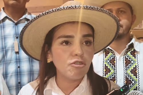 ‘Reforma electoral tiene dedicatoria a Carlos Manzo’: Grecia Quiroz protesta en Congreso de Michoacán