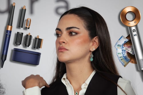 Andrea Chávez no necesita el salón del Senado: ¿Cuánto cuesta una Dyson, como la que usa para peinarse?