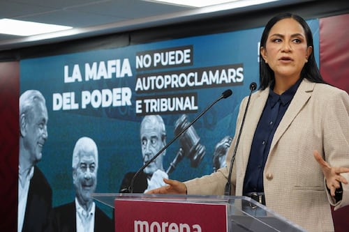 Ariadna Montiel regaña a Jaime Bonilla y a Marina del Pilar; exgobernador desconoce video