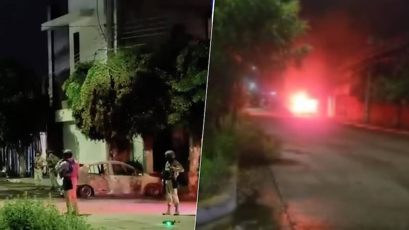 Disparos y bloqueos: Esto sabemos de los hechos violentos de esta noche en Culiacán