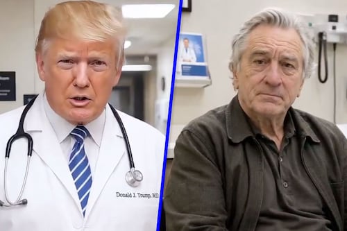 Trump simula ser doctor en VIDEO de IA; dice curar famosos del ‘Síndrome de Delirio Anti-Trump’