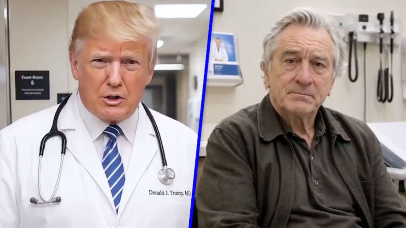Trump simula ser doctor en VIDEO de IA; dice curar famosos del ‘Síndrome de Delirio Anti-Trump’