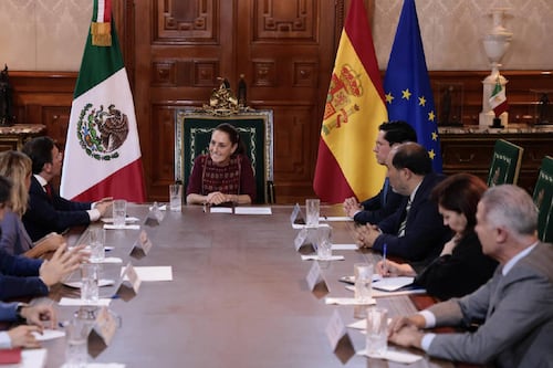 Sheinbaum se reune con el ministro José Albares: ‘Es el fin del distanciamiento de México y España’