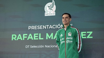 Rafa Márquez fue presentado de manera oficial como DT de la Selección Mexicana. (Foto: EFE)
