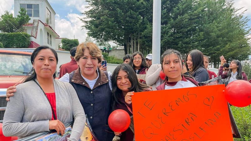 Gobernadora Delfina Gómez llega a mitad de gobierno con 65.7% de aprobación y ocupa sexto lugar nacional