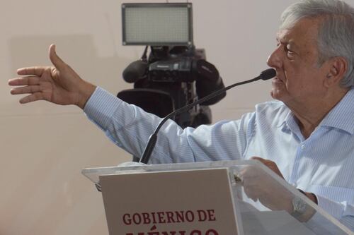 El banderazo de AMLO anticorrupción