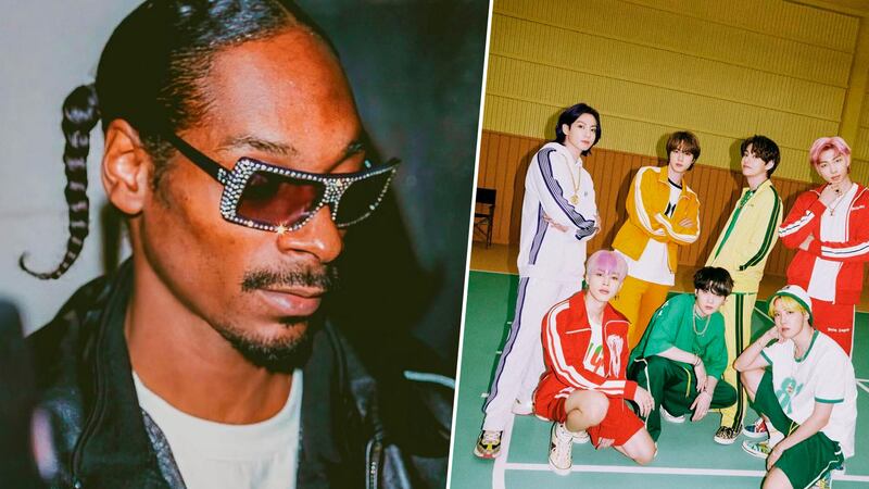 El rap y el K-pop se fusionan: Snoop Dogg y BTS harán una colaboración juntos