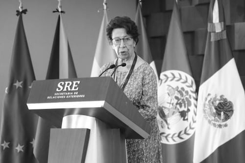 Muere Carmen Moreno Toscano, primera mujer Embajadora Eminente en la historia de la SRE