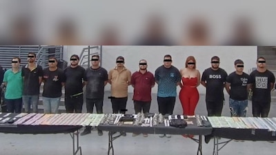 El Meka fue detenido tras la alerta de portación de armas. Es acusado de liderar una célula delictiva