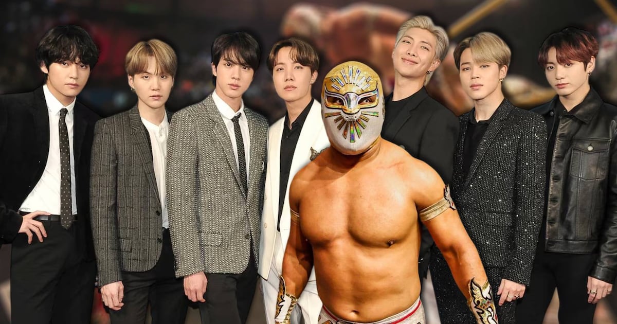 Con abrazo de Místico!: BTS acude a función de lucha libre en la Arena México – El Financiero