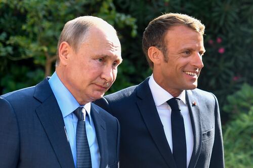 Macron pasó sin éxito mensaje de Zelensky a Putin