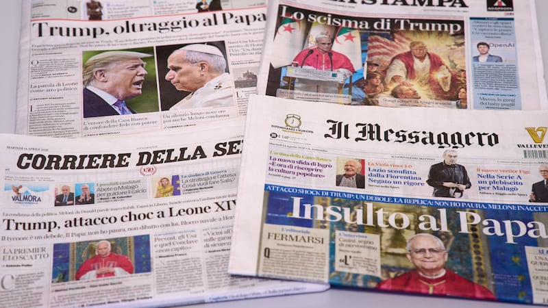 Visitantes al Vaticano indignados por comentarios de Trump contra el papa: ‘Se está pasando de la raya’