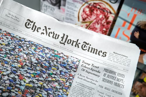 The New York Times dejará de publicar caricaturas políticas en edición internacional