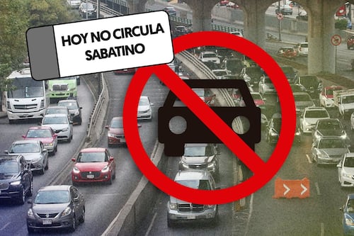 ¿Con planes de pasear por la ciudad? Hoy No Circula del sábado 21 de febrero para CDMX y Edomex