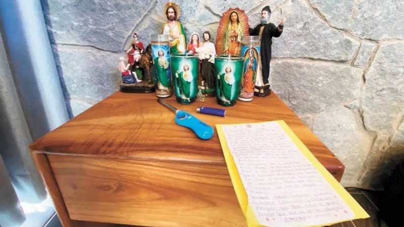 La lujosa fe de ‘El Mencho’: Gastó 50 mil pesos en flores para San Judas Tadeo, según escritos en Tatalpa