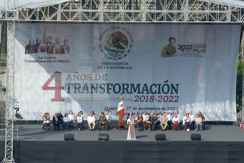 ‘No reelección’: Sigue aquí el mensaje de AMLO por su cuarto informe en vivo