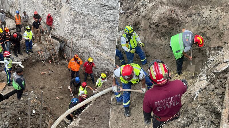 Derrumbe de obra en Vallejo sepulta a 2 trabajadores: Hay un muerto y un rescatado