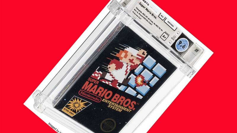Cartucho de Mario Bros de 1986 era un regalo de Navidad y ahora vale 660 mil dólares